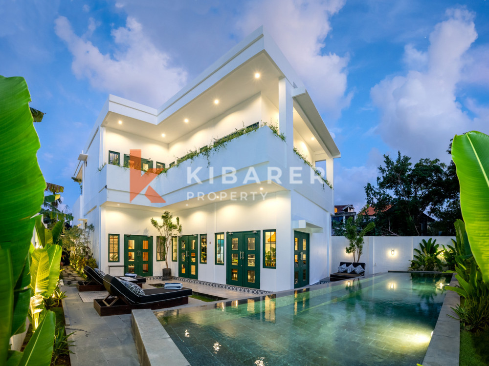 FOUR BEDROOM ENCLOSED LIVING VILLA WITH POOL SITUATED IN CANGGU