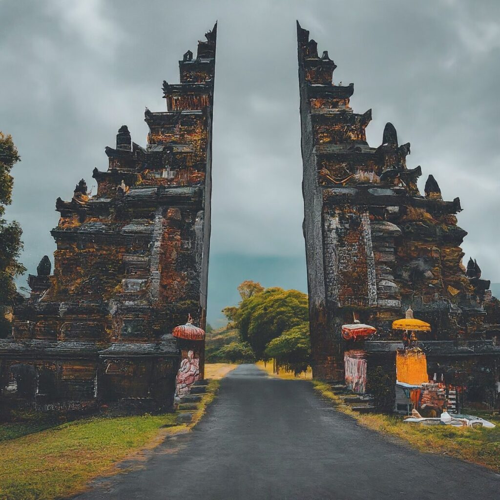 Handara Gate is one of the best spots in Bali for Instagramable post